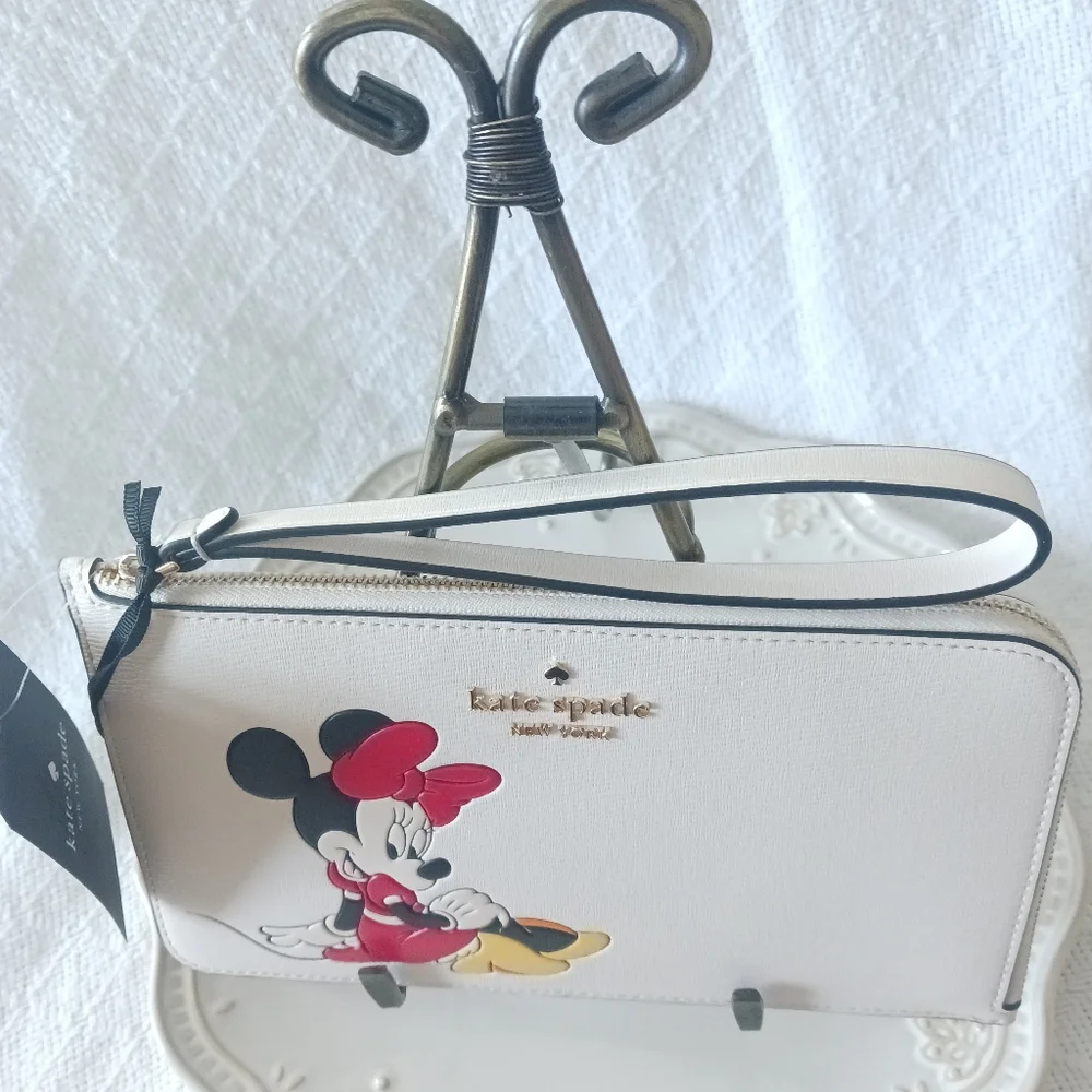 Kate Spade New York × Disney Minnie Mouse Wristlet - Picture 7 of 16
